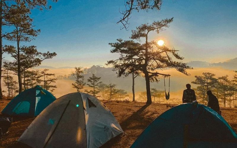 camping đón bình minh tai đồi Đa Phú là một ý tưởng tuyệt vời cho khách du lịch 