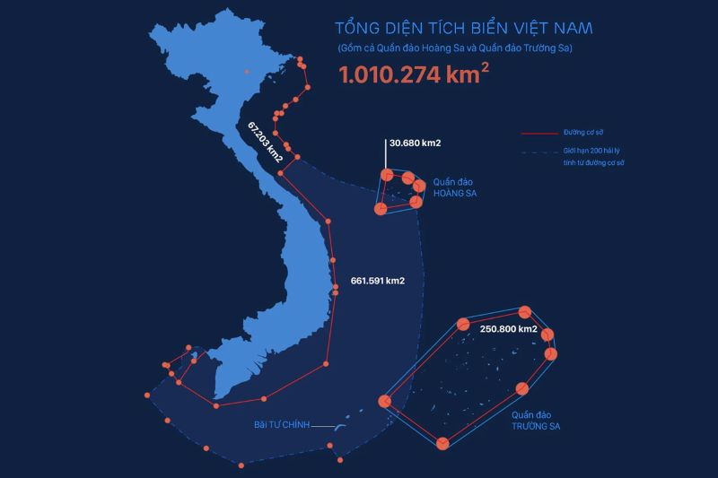  bản đồ biển đảo Việt Nam